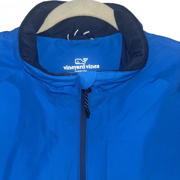 Vineyard Vines men's Regatta Spinnaker Blue Windbreaker Jacket - Medium - Picture 2 of 10